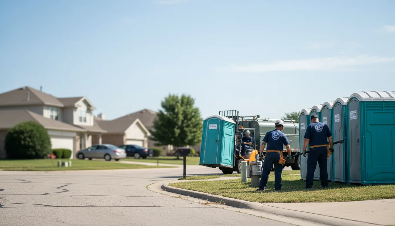 Porta Potty Rental in Lexington, TX near me